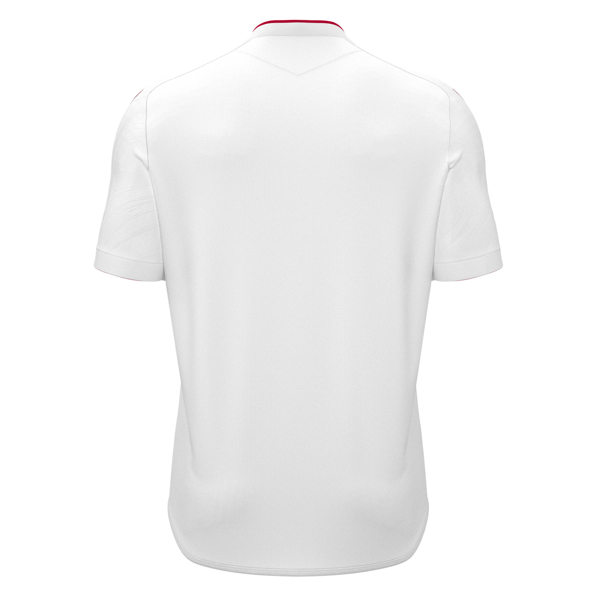 Macron Arcane shirt - wit/rood, foto 5 van 6