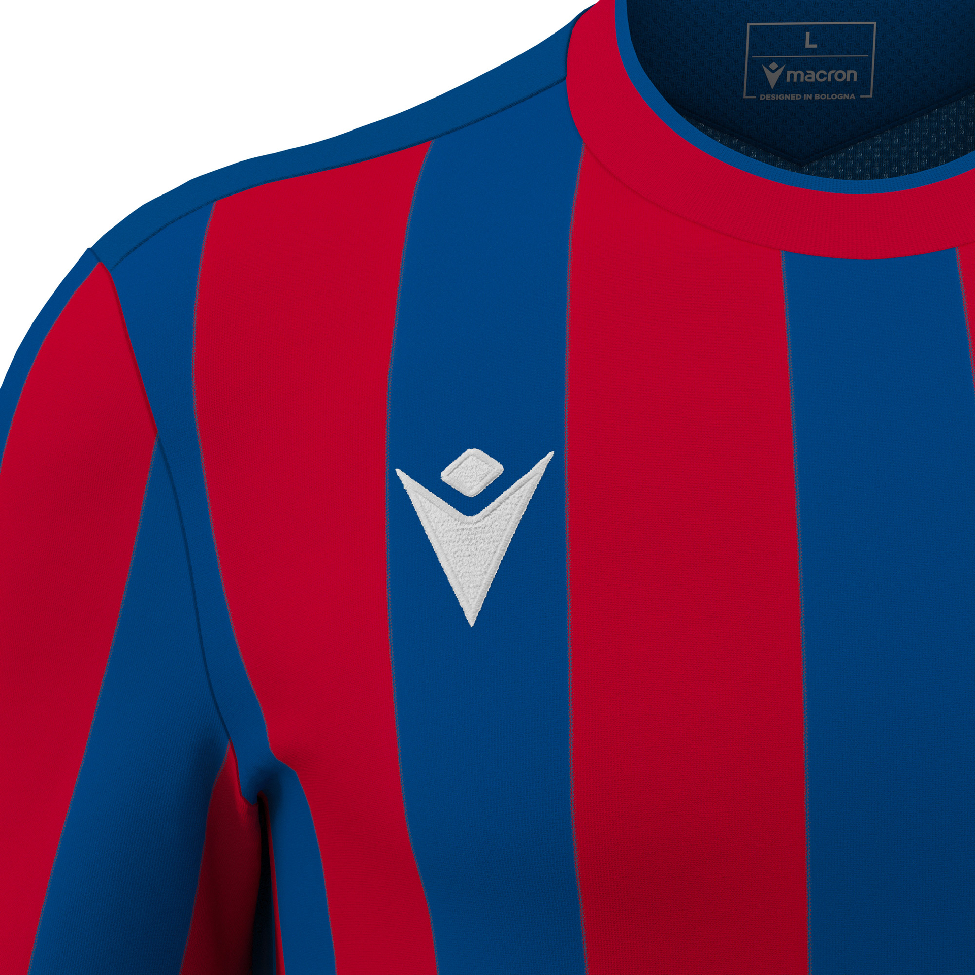 Macron Legion shirt - rood/blauw, foto 3 van 5