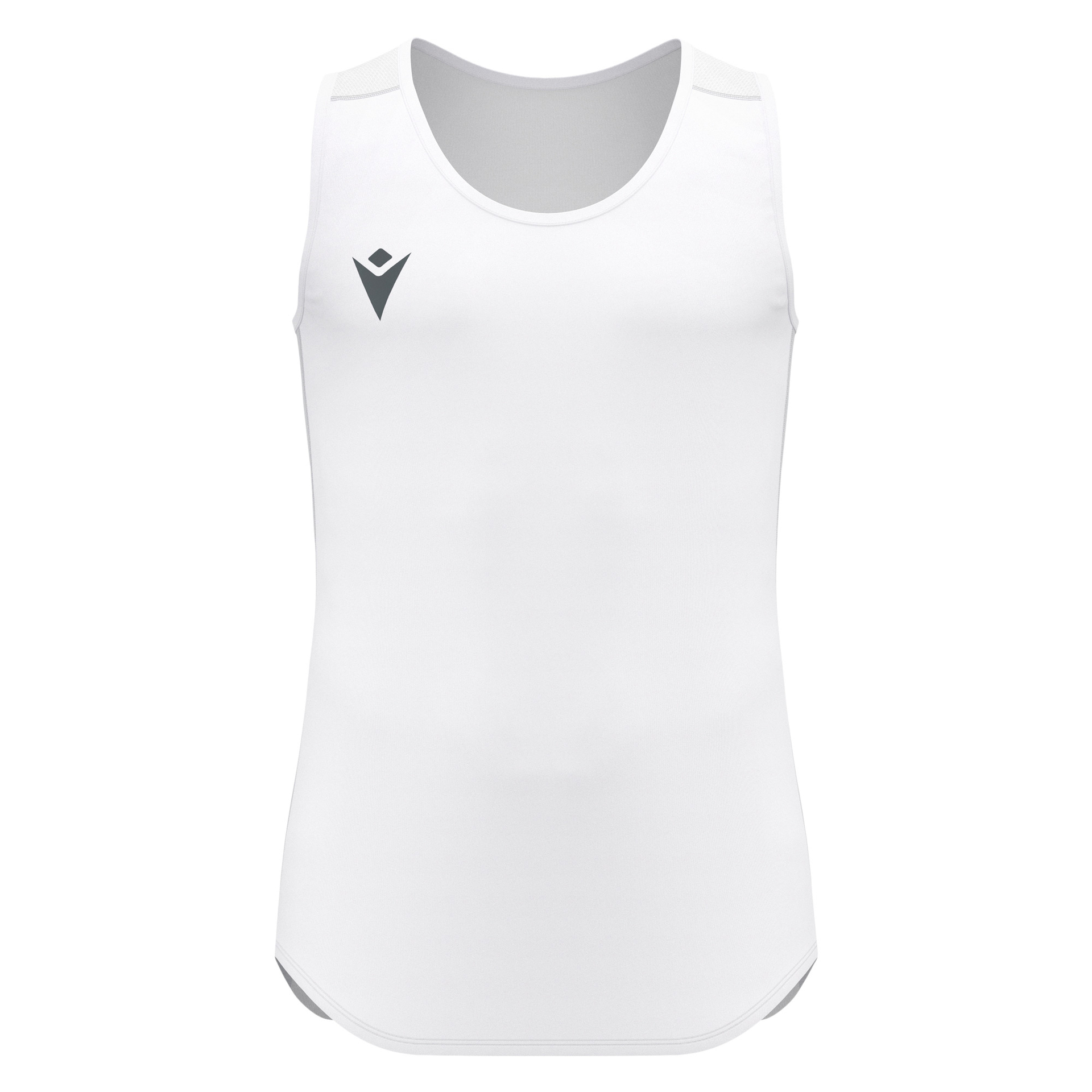 Macron Javelin singlet - wit, foto 4 van 6