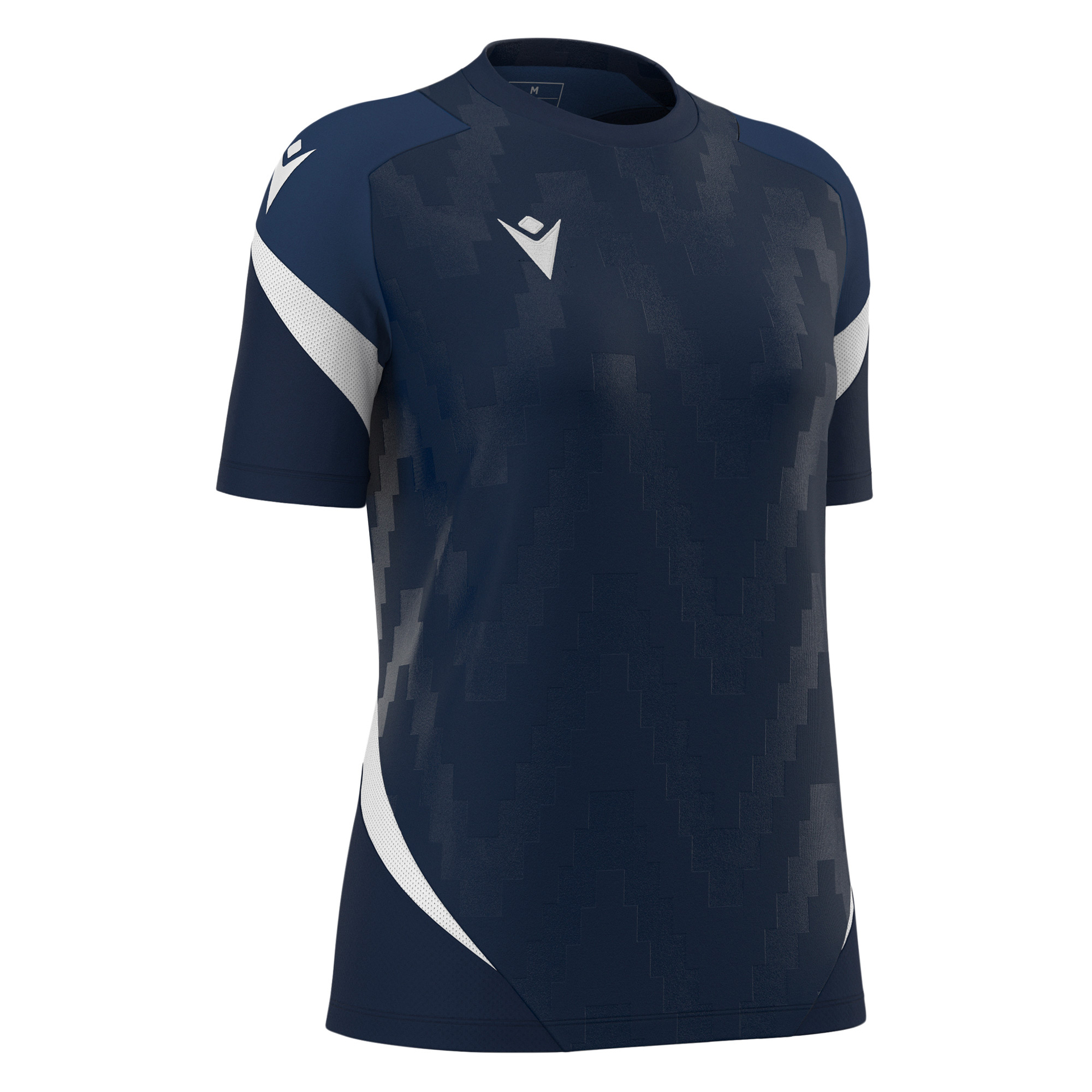 Macron Naga shirt dames - navy/wit