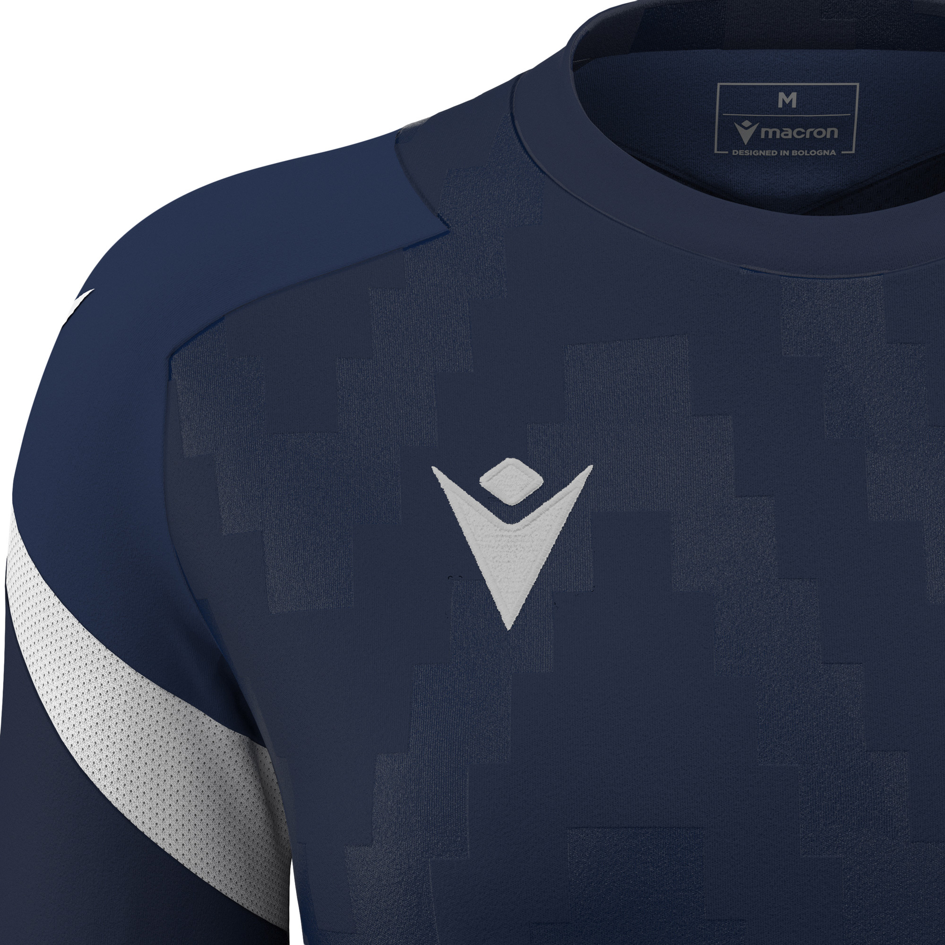 Macron Naga shirt dames - navy/wit, foto 4 van 6