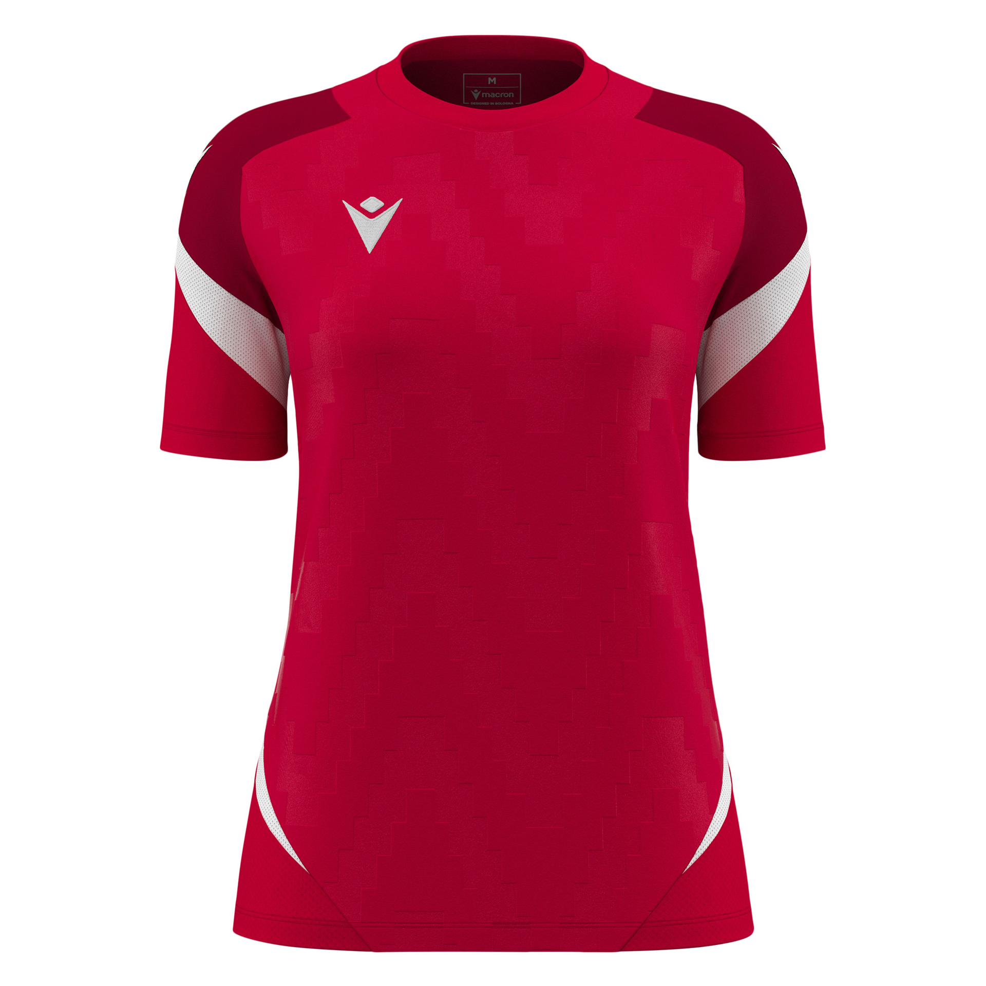 Macron Naga shirt dames - rood/wit, foto 5 van 6