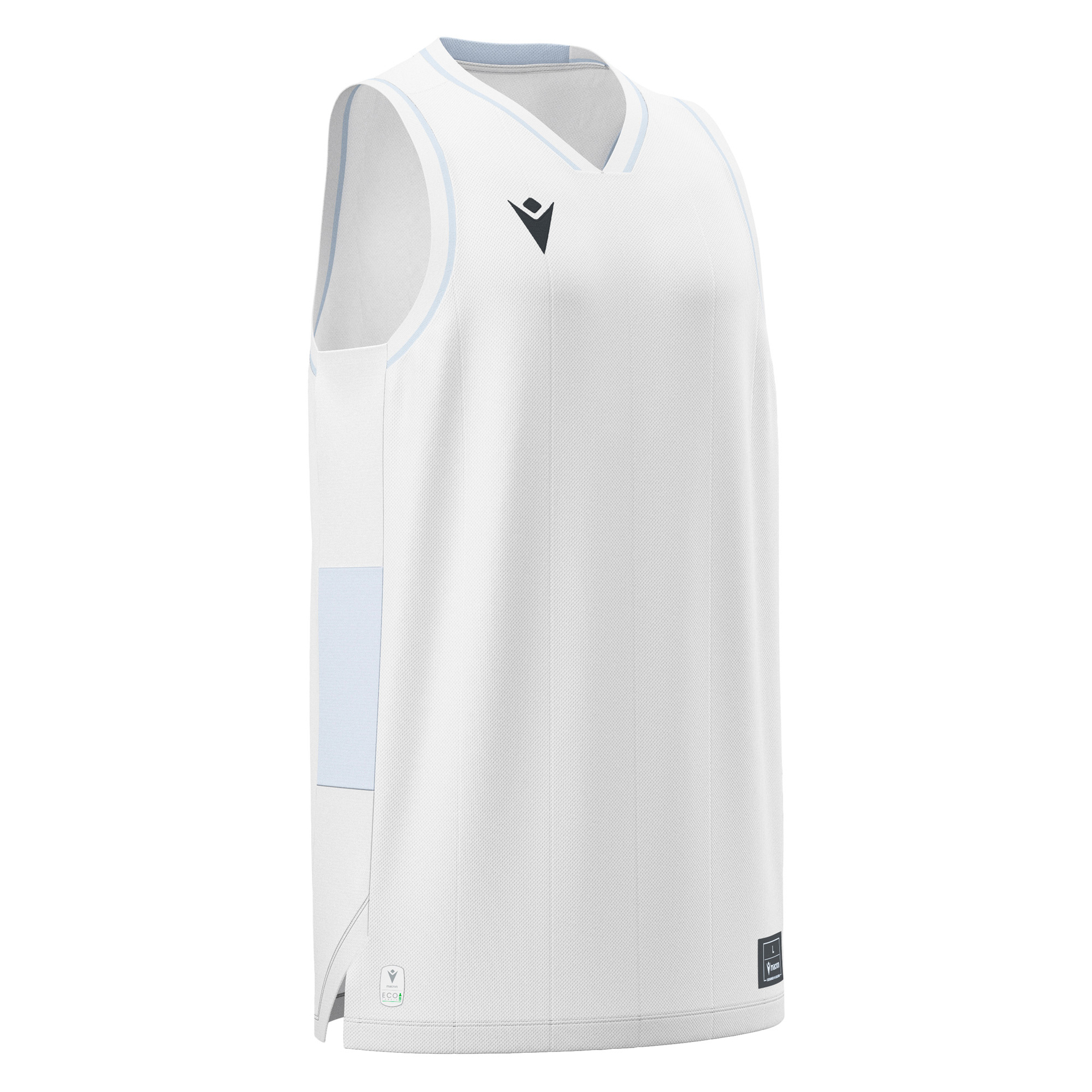 Macron Carbon basketbalshirt - wit