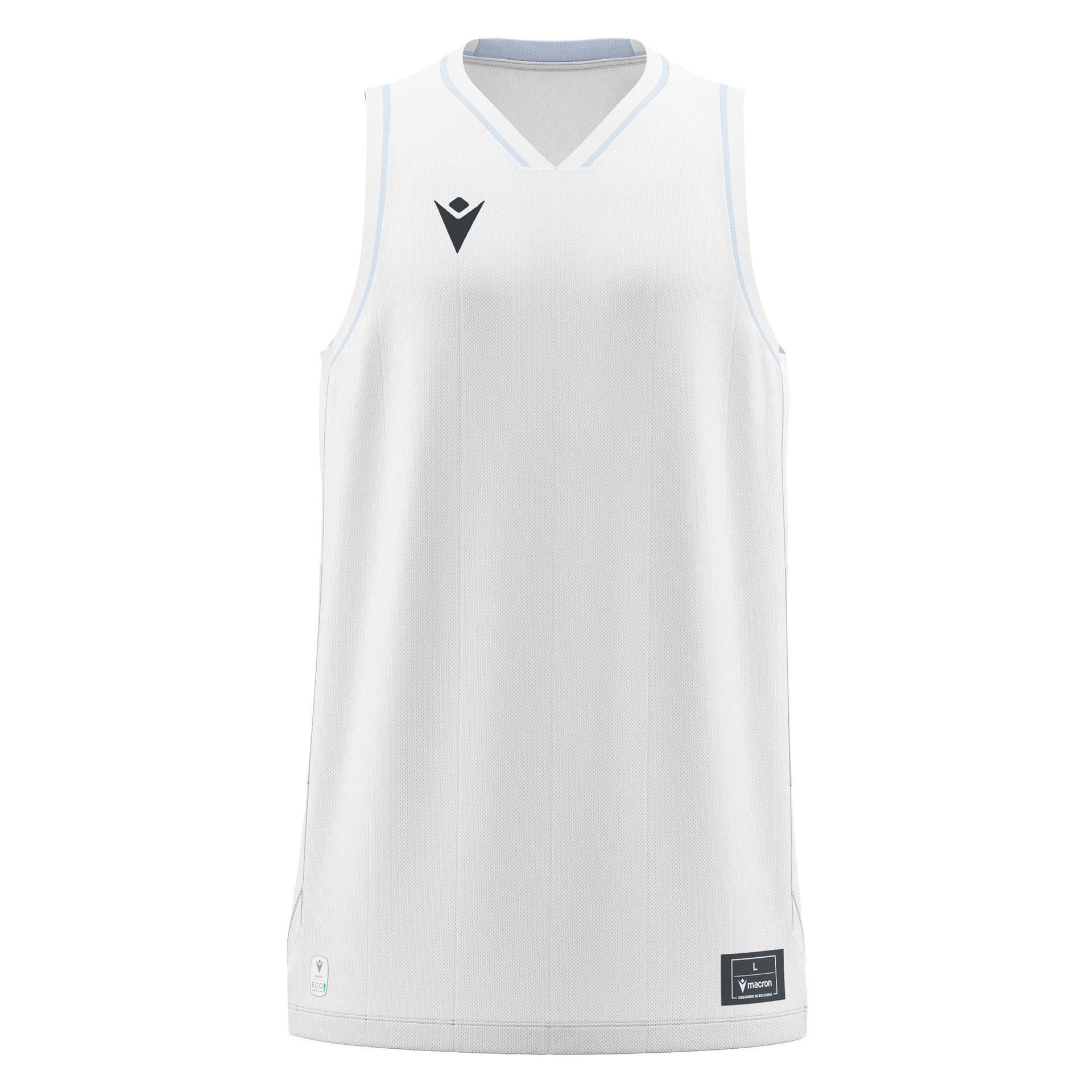 Macron Carbon basketbalshirt - wit, foto 4 van 6