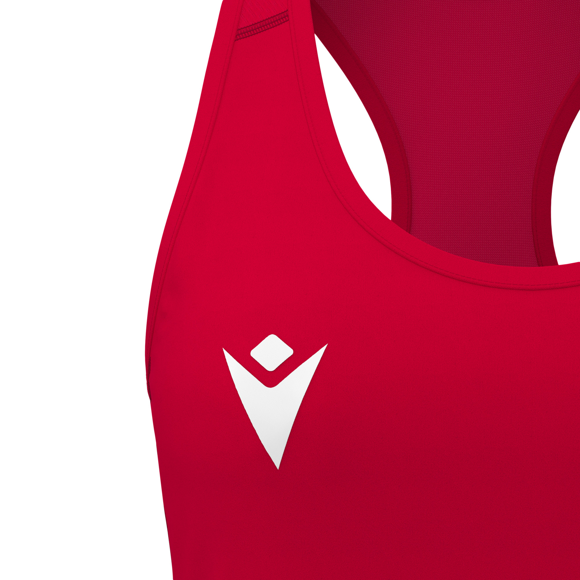Macron Relay tanktop dames - rood, foto 4 van 6
