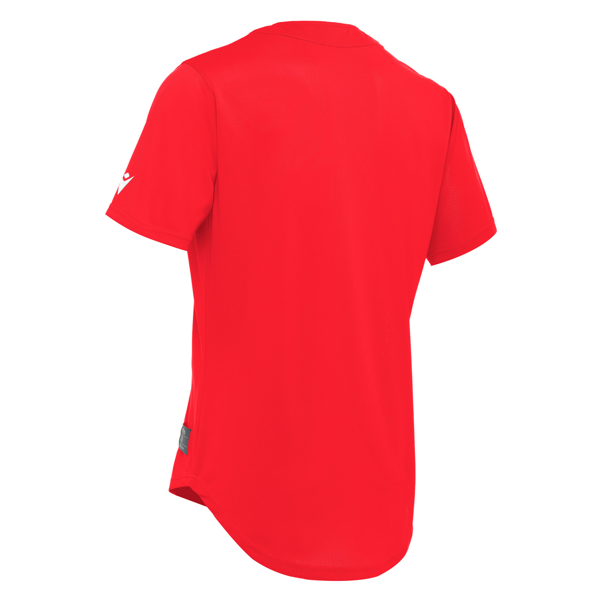 Macron Drake honkbalshirt - rood, foto 2 van 6