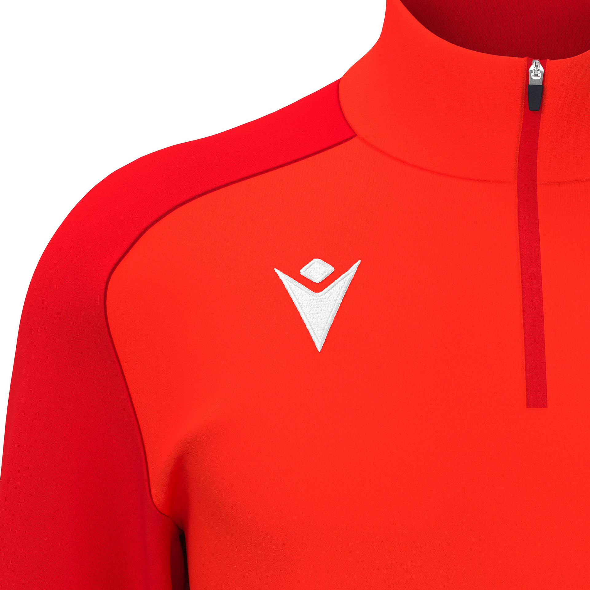 Macron Isen 1/4 Zip Top - oranje, foto 5 van 5