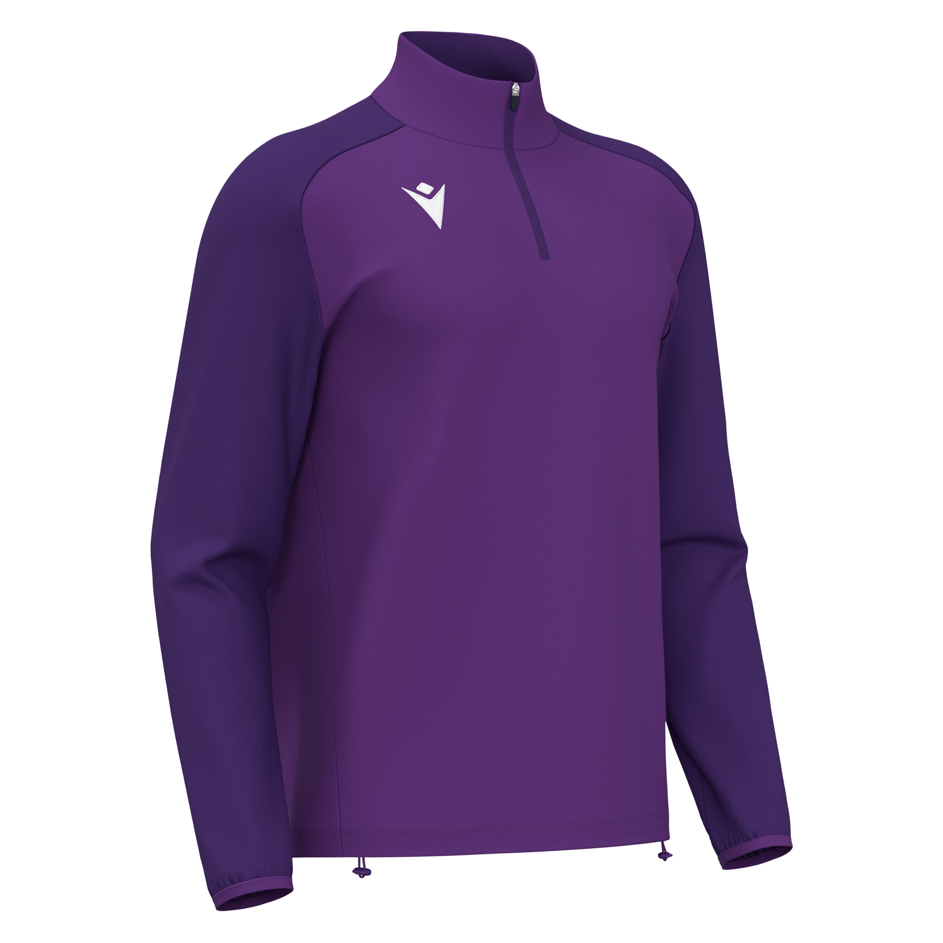 Macron Isen 1/4 Zip Top - paars, foto 2 van 5