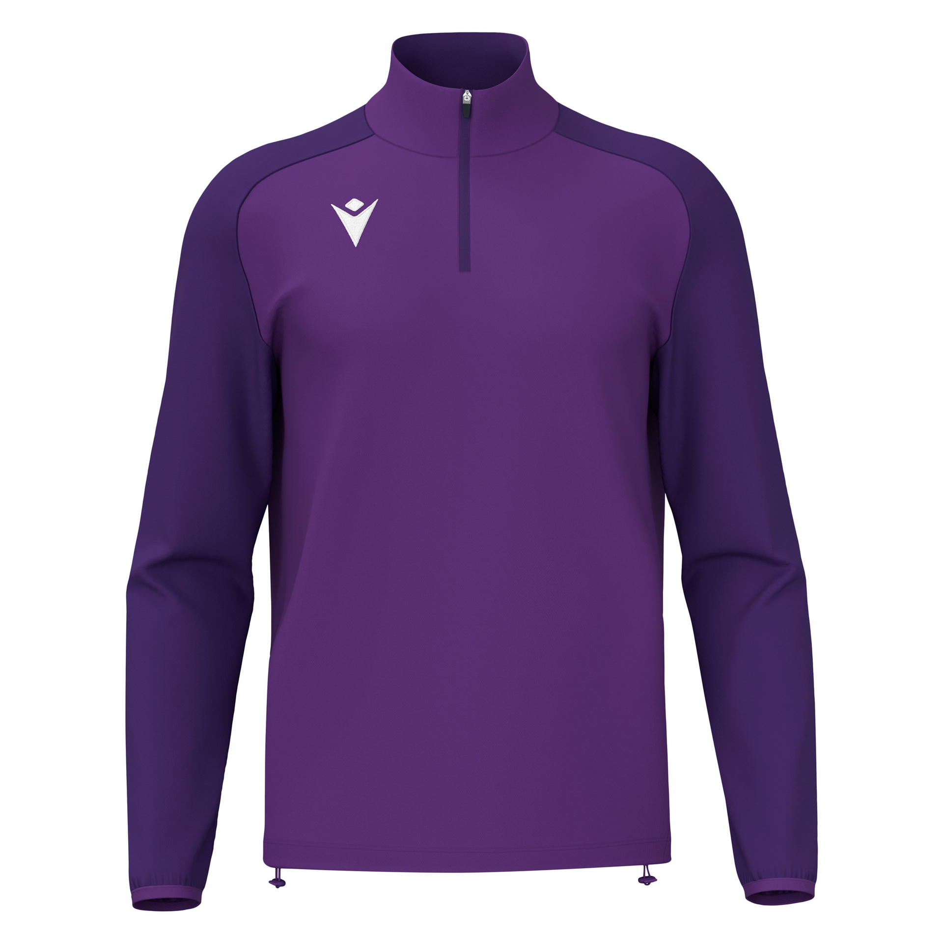 Macron Isen 1/4 Zip Top - paars