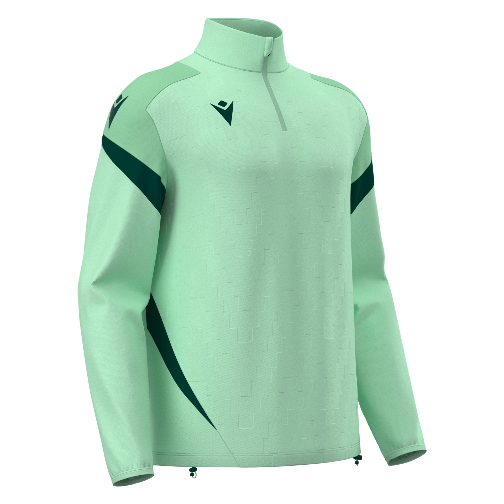 Macron Hollow 1/4 Zip Top - mint