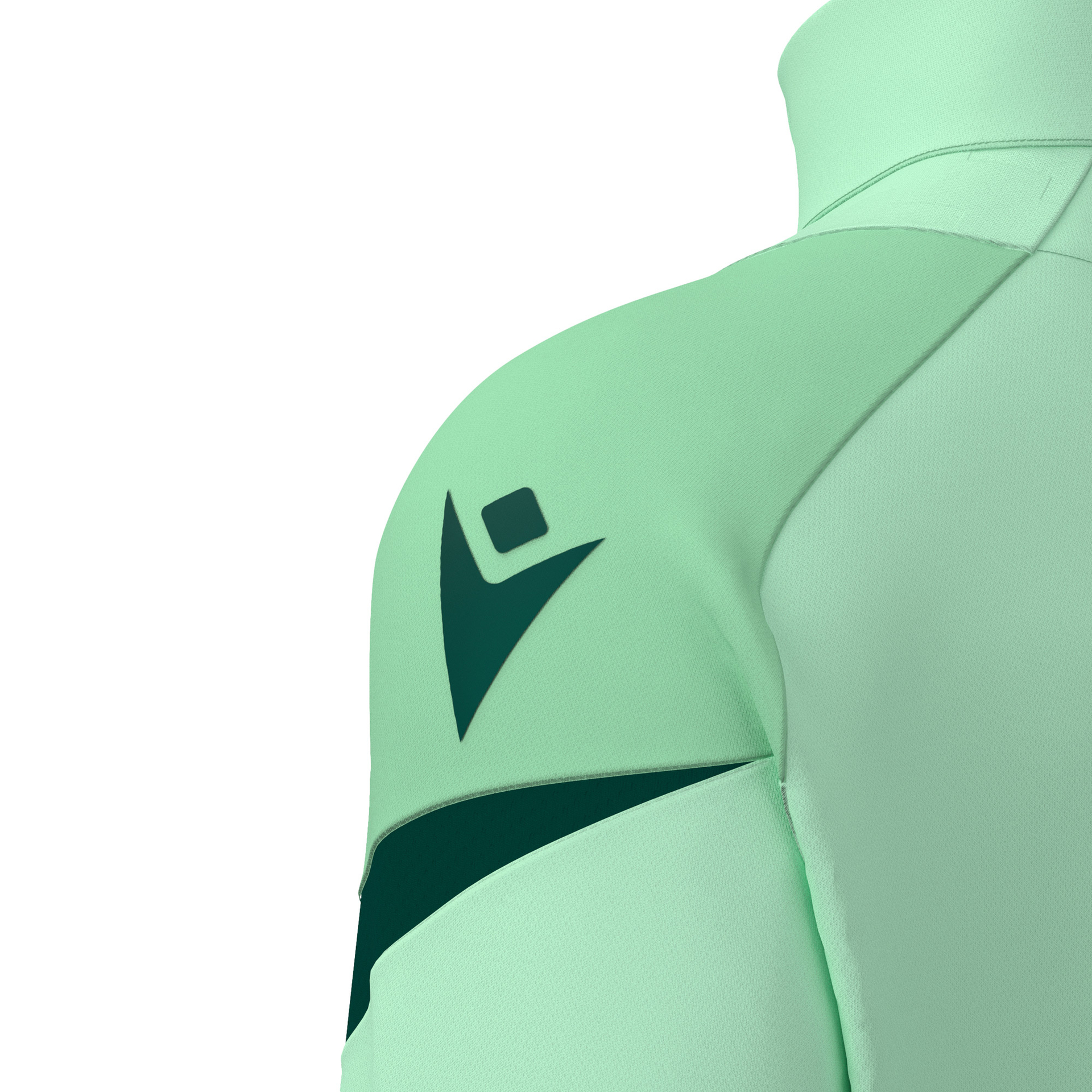 Macron Hollow 1/4 Zip Top - mint, foto 5 van 6