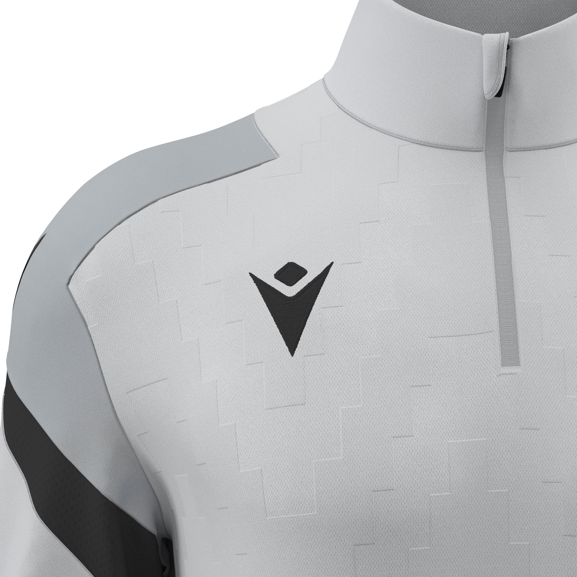 Macron Hollow 1/4 Zip Top - grijs, foto 3 van 6
