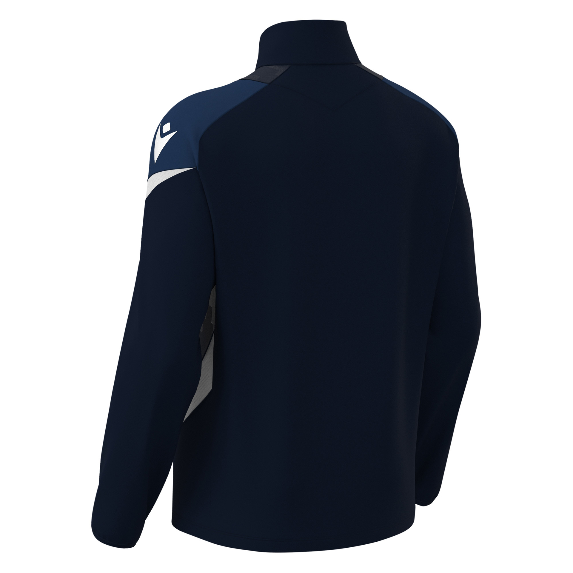 Macron Hollow 1/4 Zip Top - navy/wit, foto 2 van 6