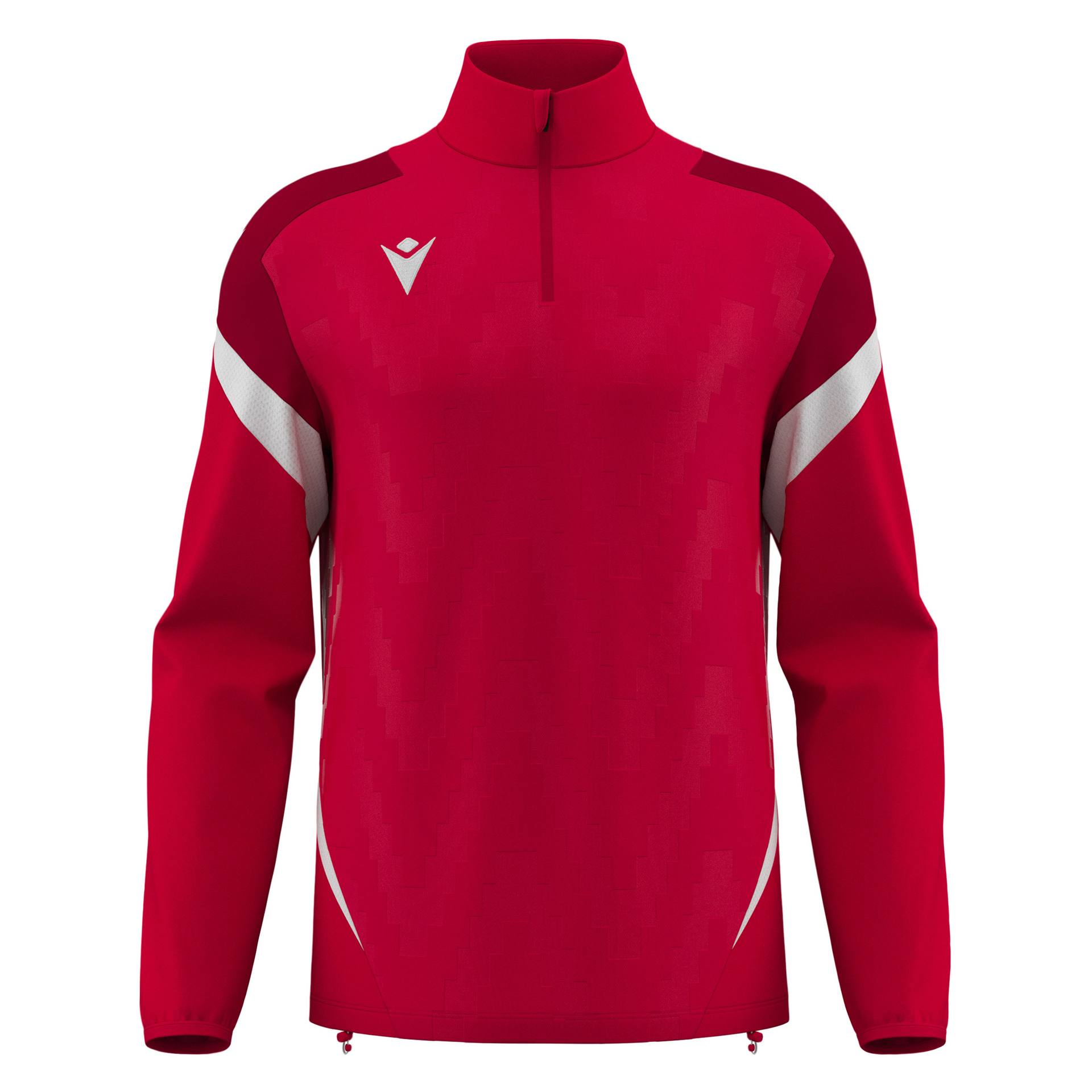 Macron Hollow 1/4 Zip Top - rood, foto 5 van 6