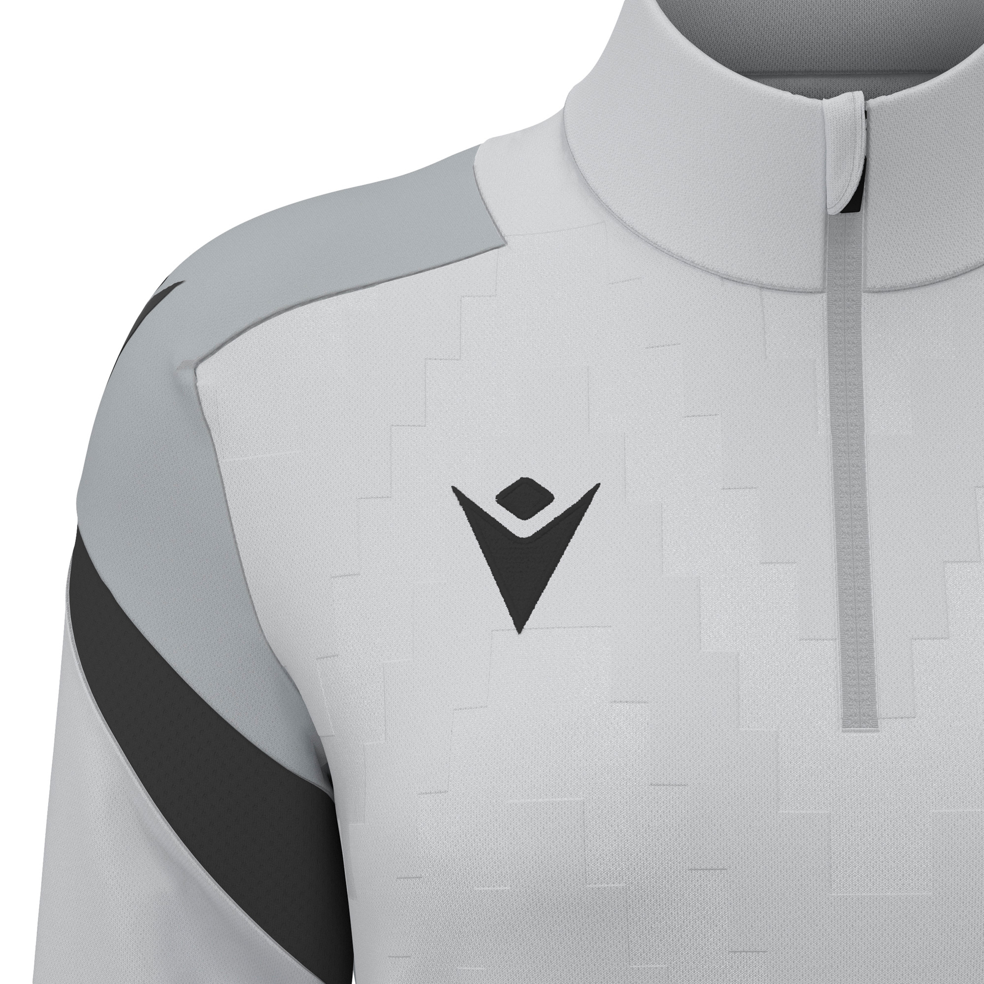 Macron Leona 1/4 Zip Top Dames - grijs, foto 3 van 6