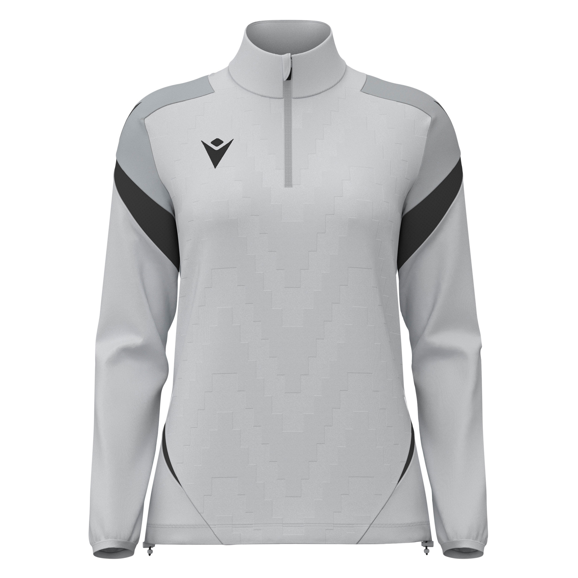 Macron Leona 1/4 Zip Top Dames - grijs, foto 4 van 6