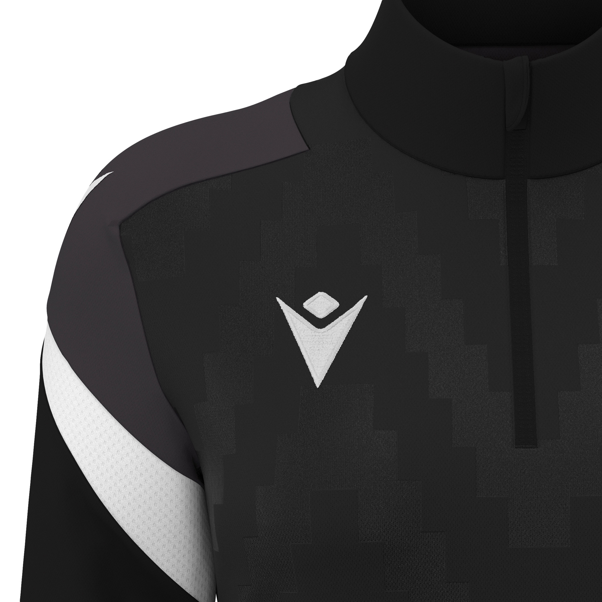 Macron Leona 1/4 Zip Top Dames - zwart, foto 4 van 6