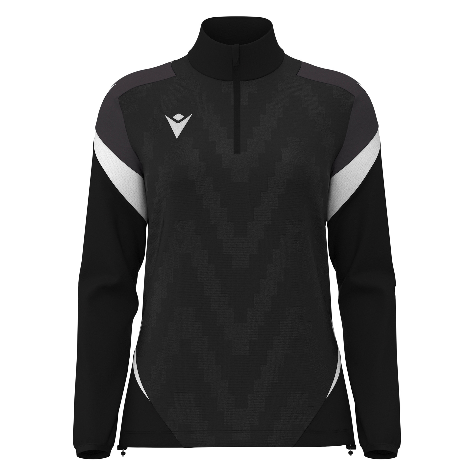 Macron Leona 1/4 Zip Top Dames - zwart, foto 5 van 6
