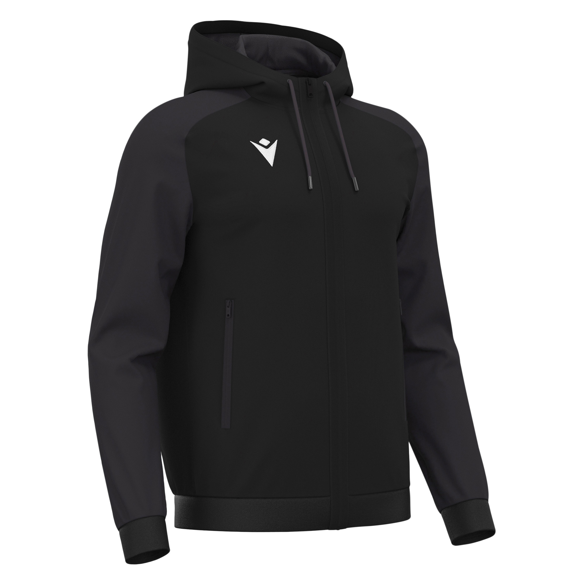 Macron Chronos Full Zip Hoodie - zwart
