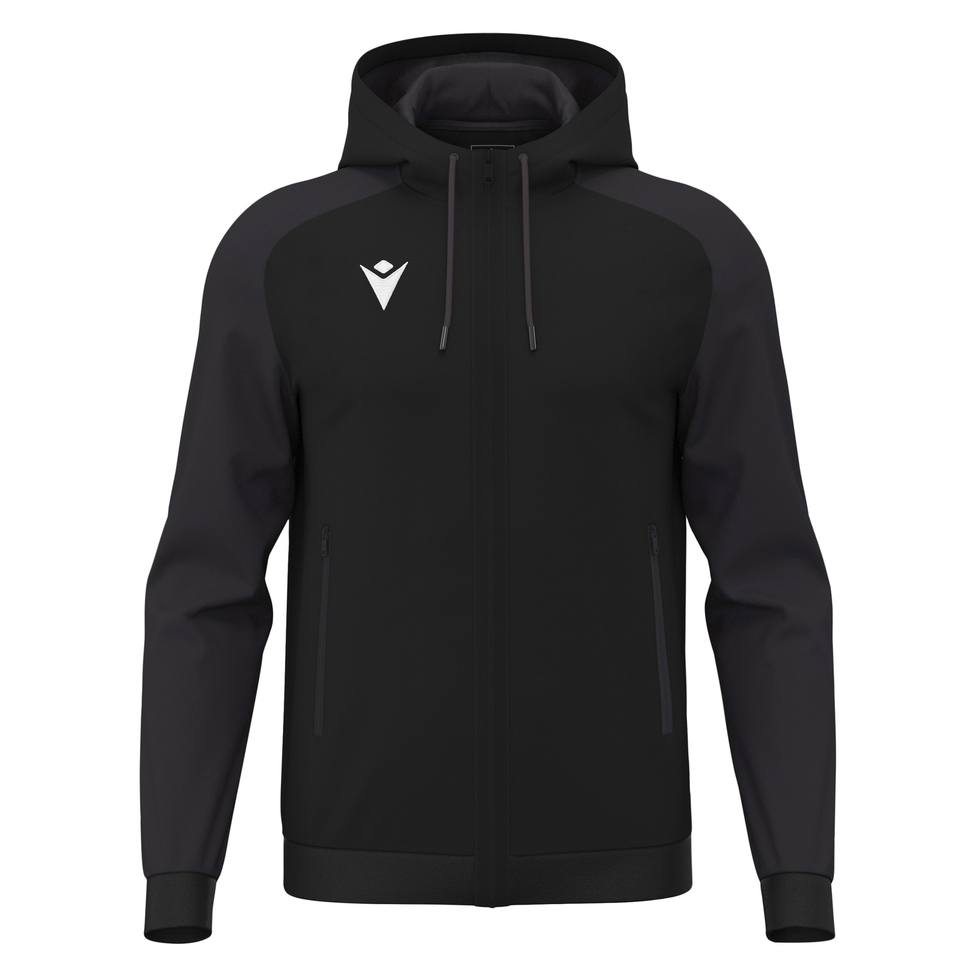 Macron Chronos Full Zip Hoodie - zwart, foto 2 van 6