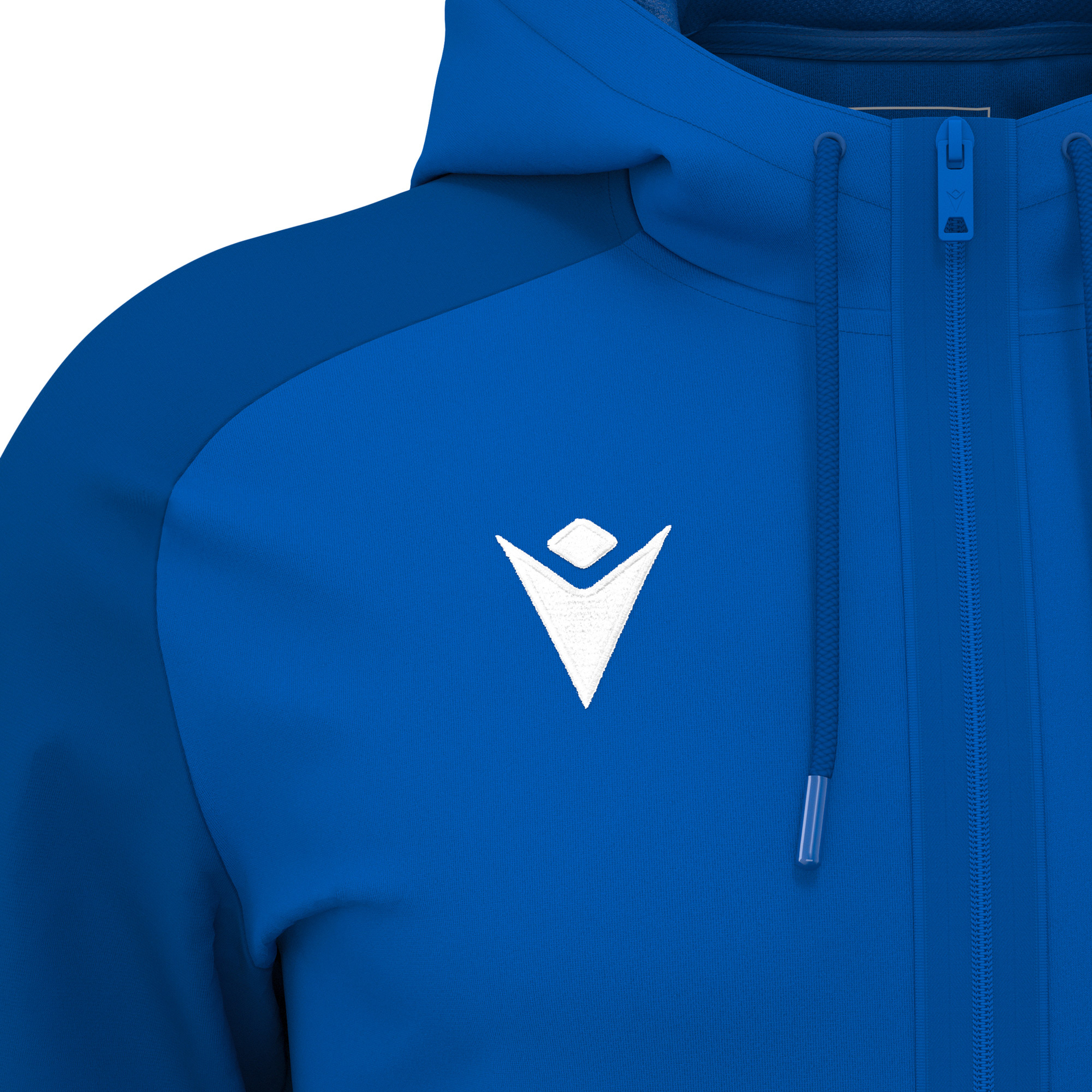 Macron Chronos Full Zip Hoodie - blauw, foto 3 van 6