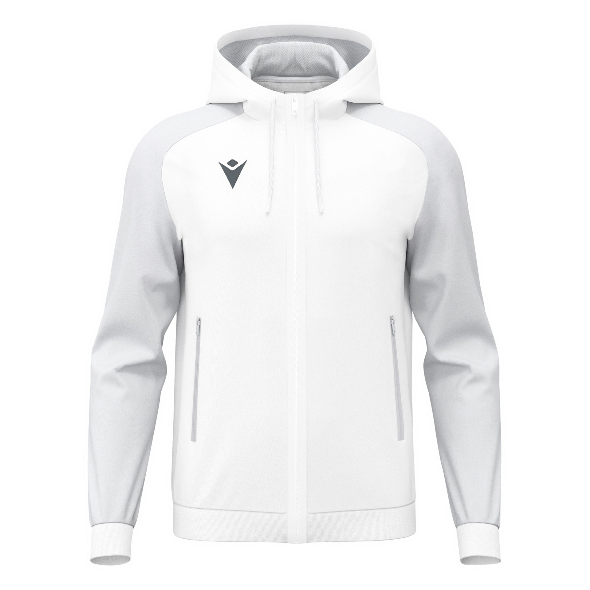 Macron Chronos Full Zip Hoodie - wit, foto 4 van 6