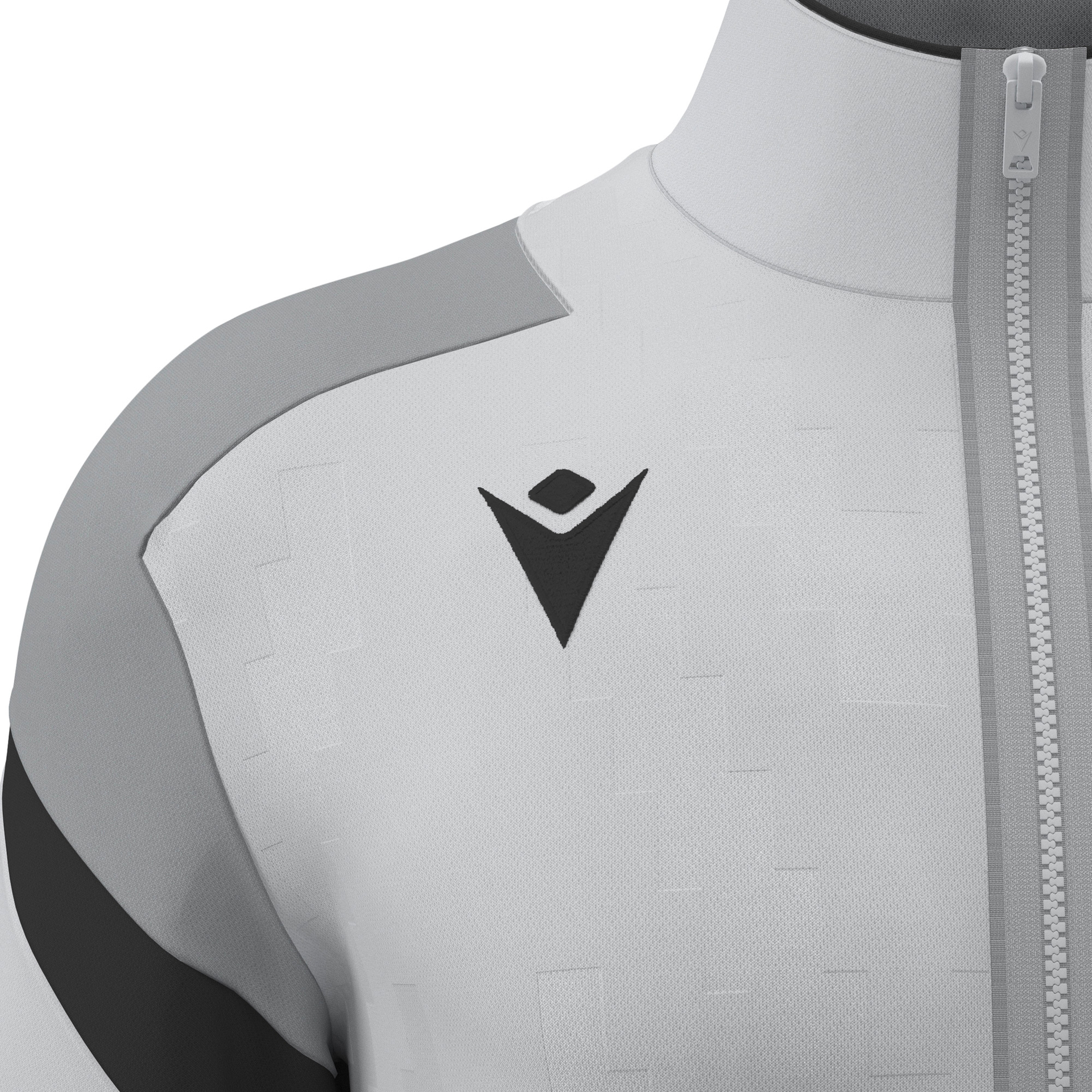 Macron Odin Full Zip Top - grijs, foto 3 van 6