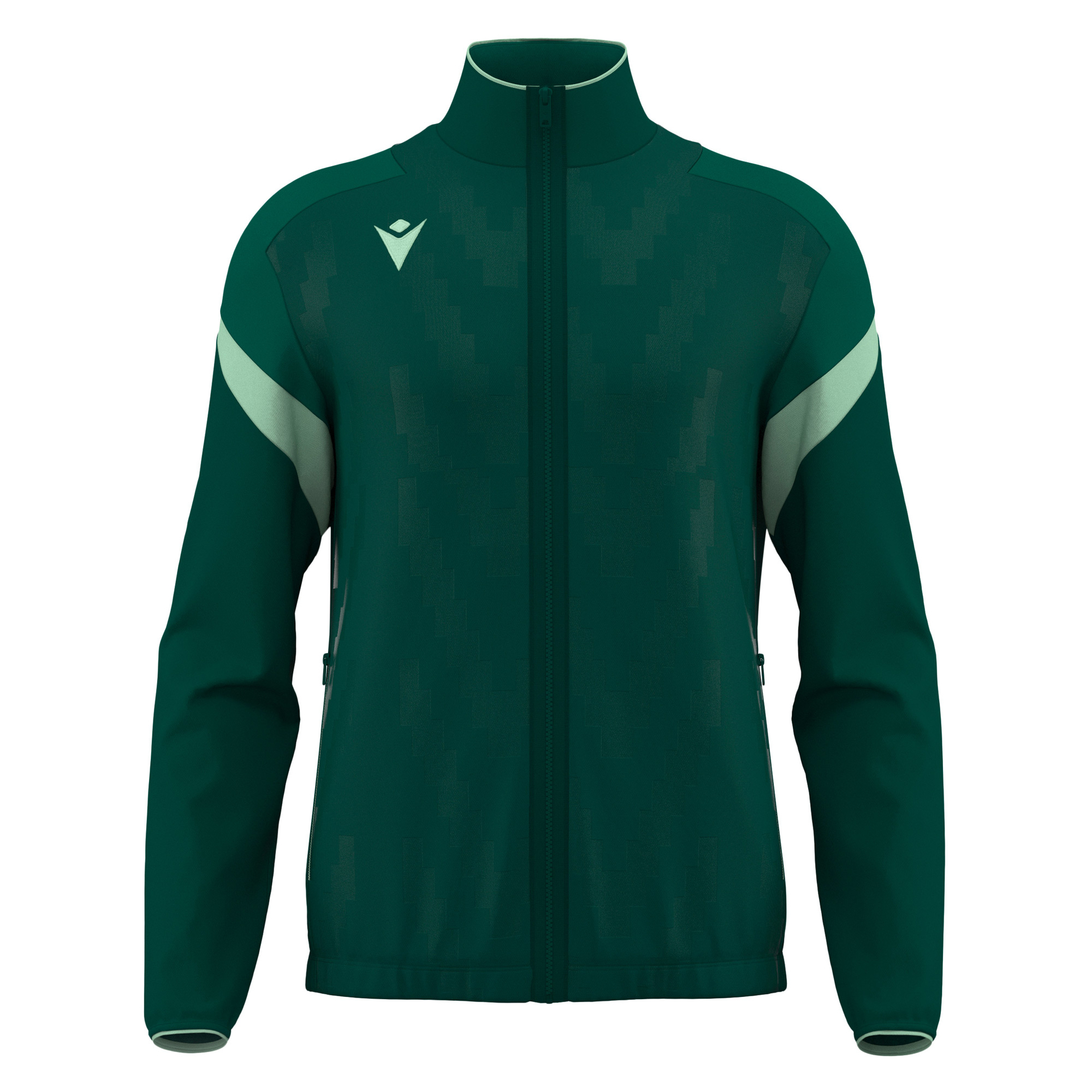 Macron Odin Full Zip Top - donkergroen, foto 4 van 6