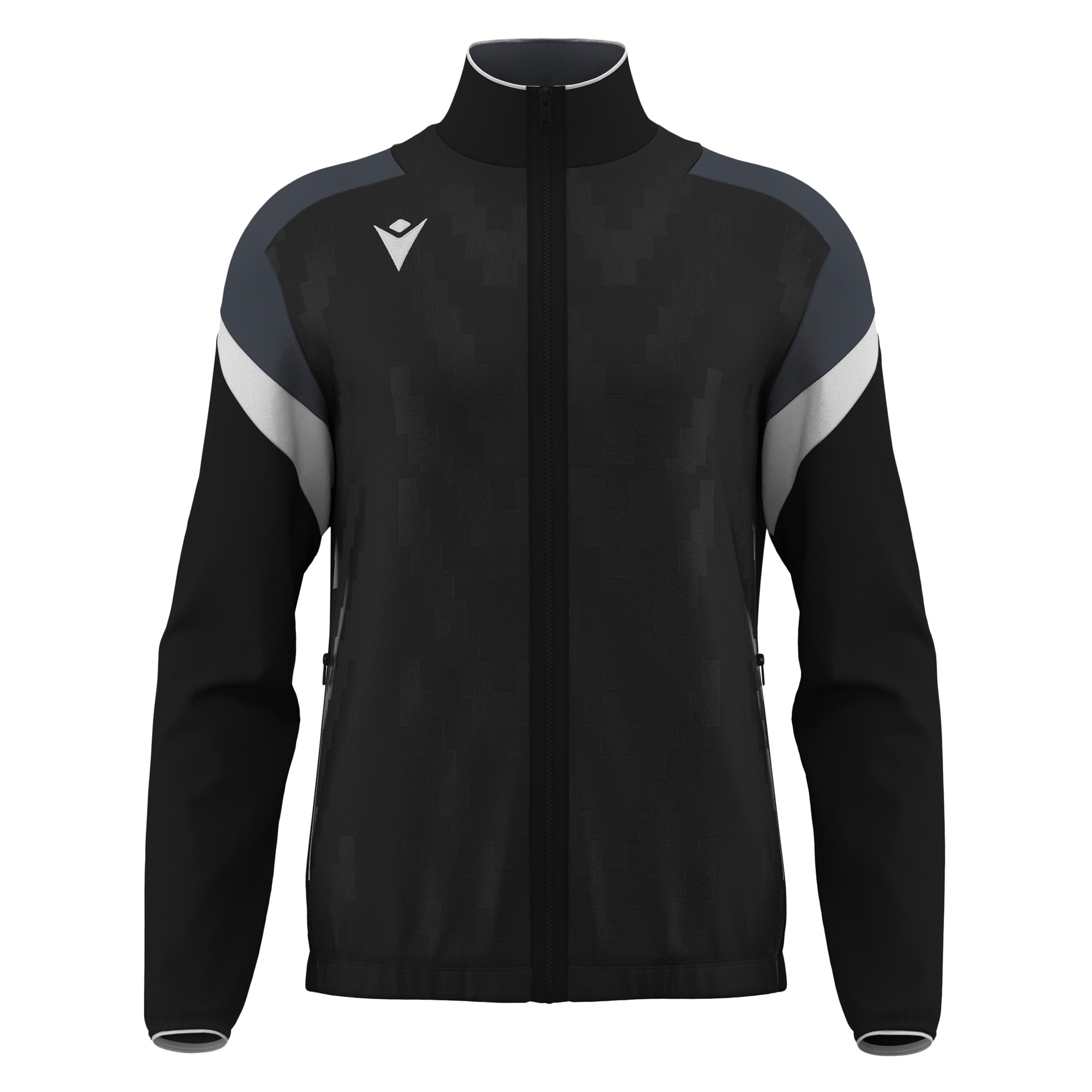 Macron Odin Full Zip Top - zwart/wit, foto 4 van 6