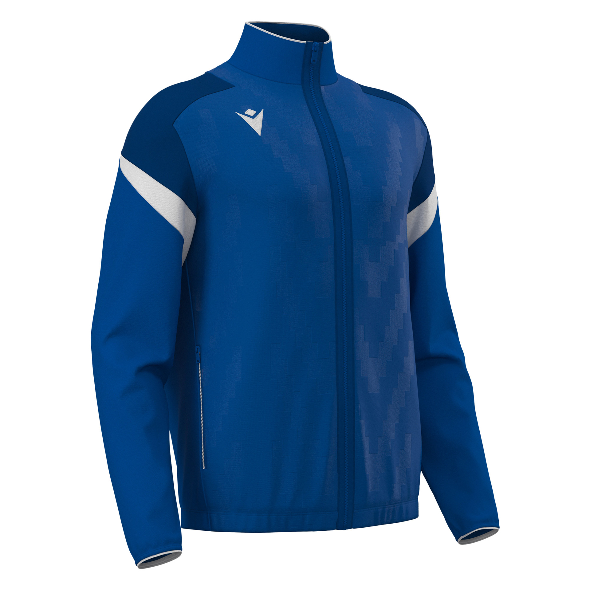 Macron Odin Full Zip Top - blauw