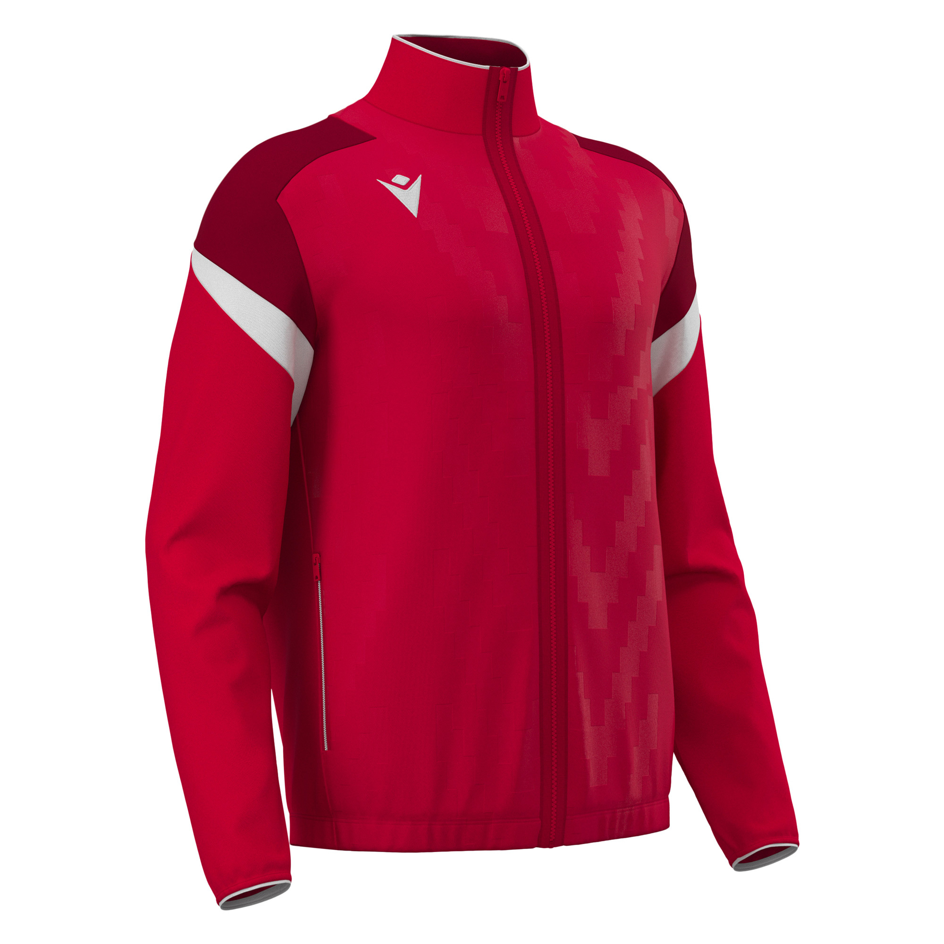 Macron Odin Full Zip Top - rood