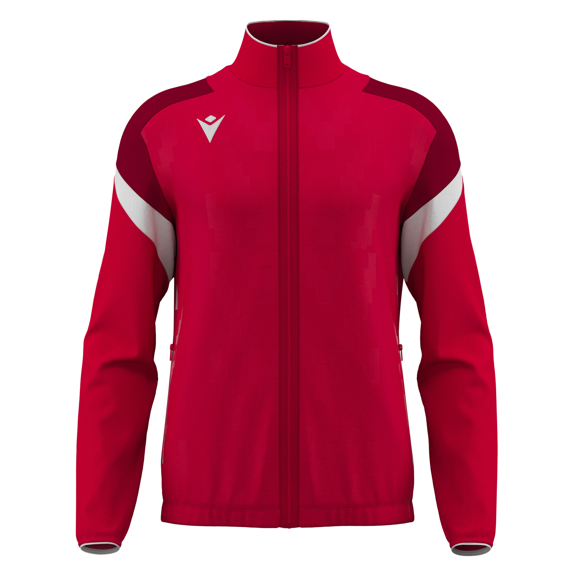 Macron Odin Full Zip Top - rood, foto 3 van 6