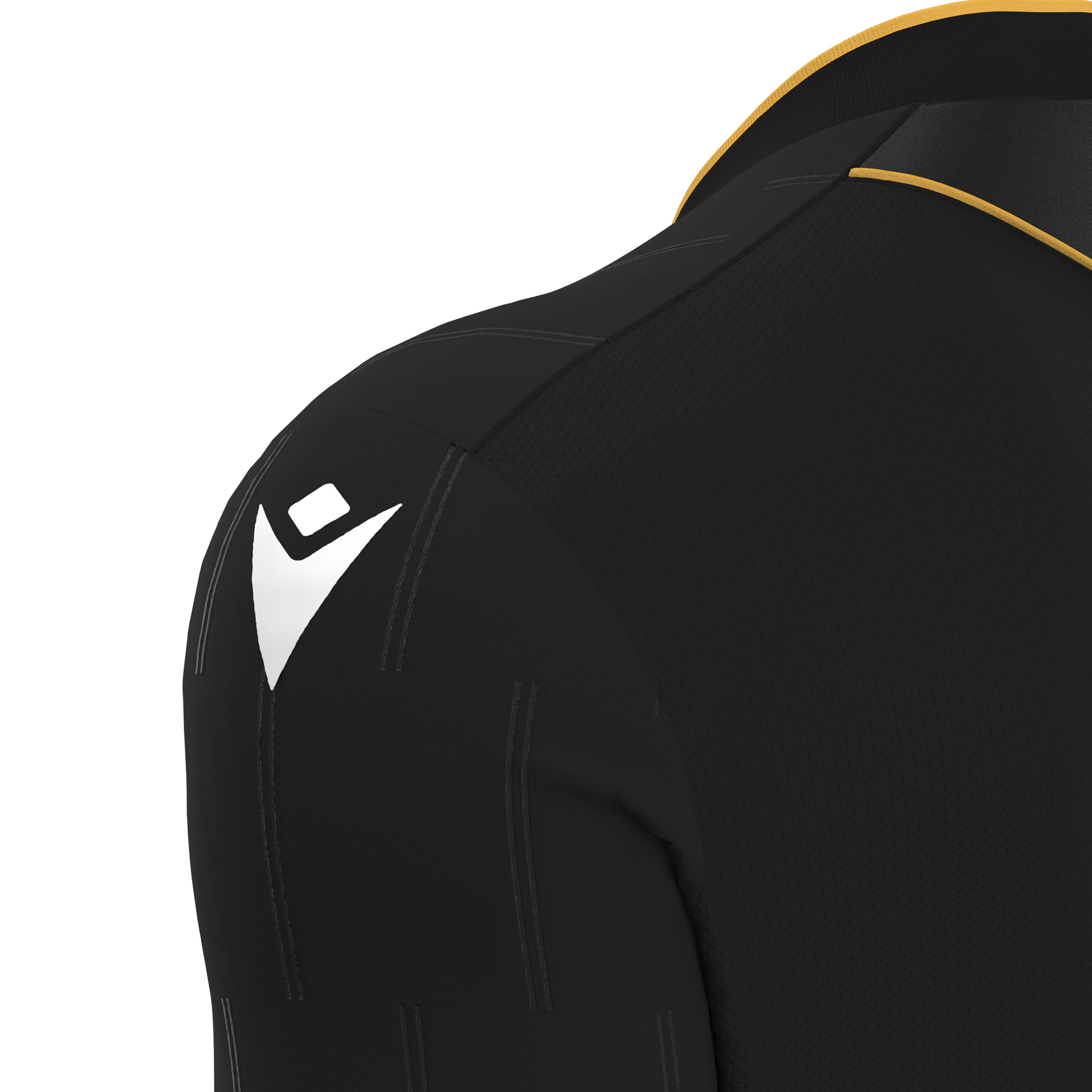 Macron Mendez scheidsrechtersshirt - zwart, foto 6 van 6