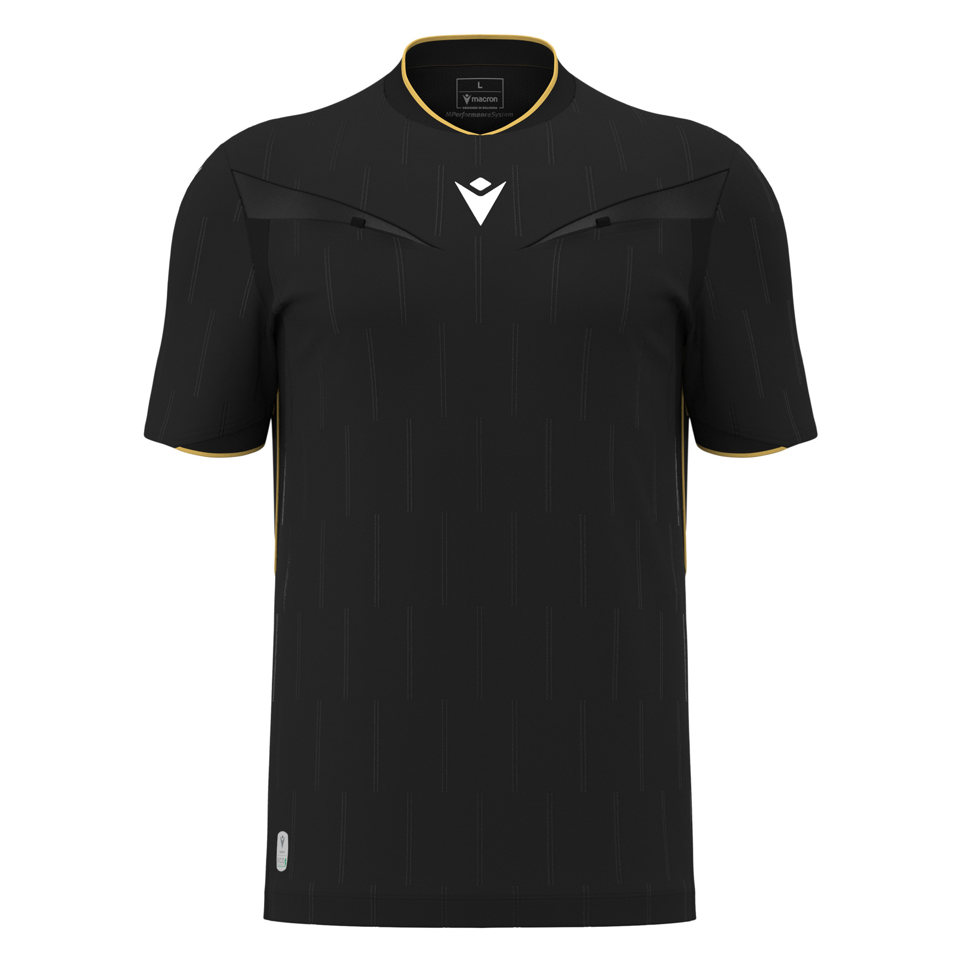 Macron Mendez scheidsrechtersshirt - zwart, foto 2 van 6