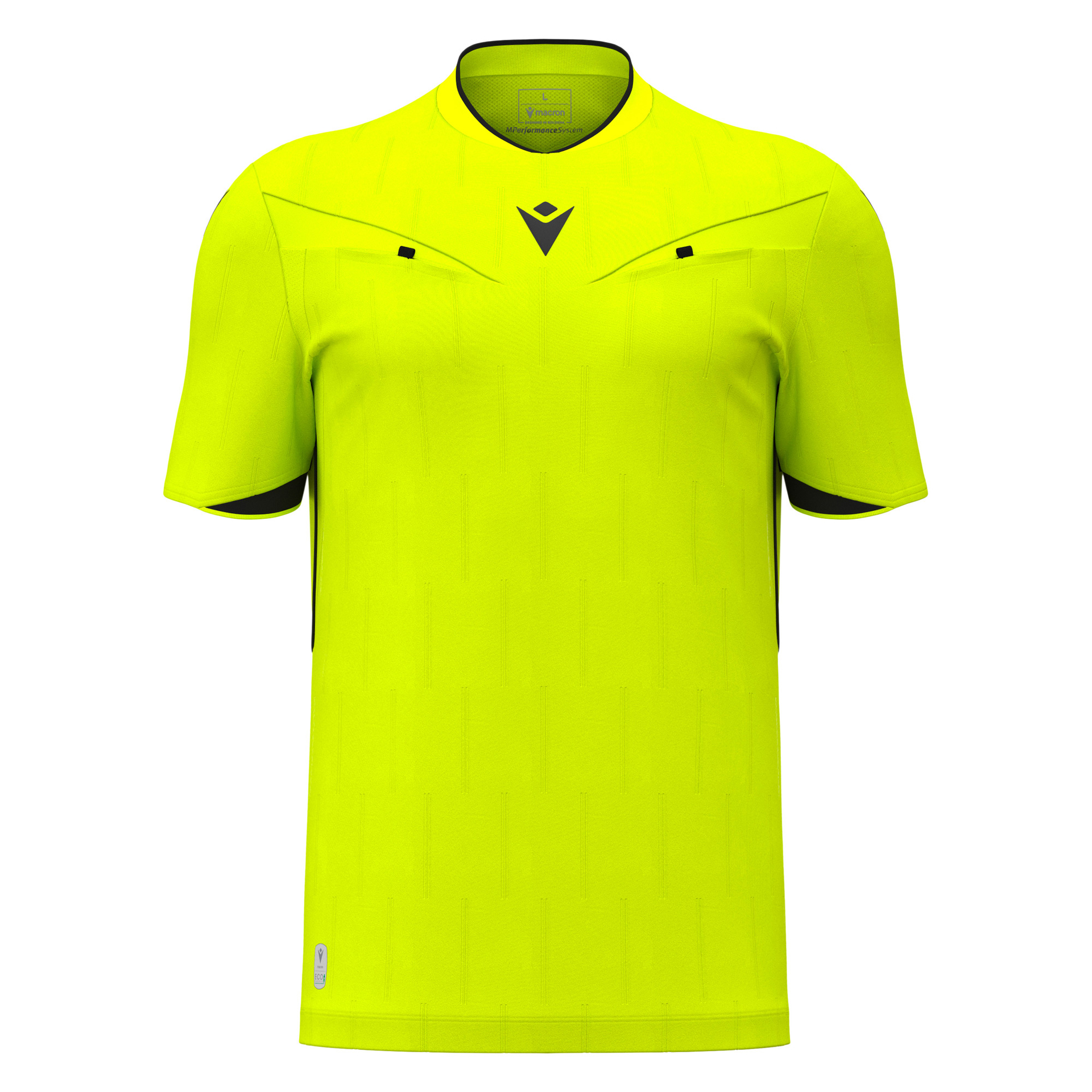 Macron Mendez scheidsrechtersshirt - neon geel, foto 2 van 6