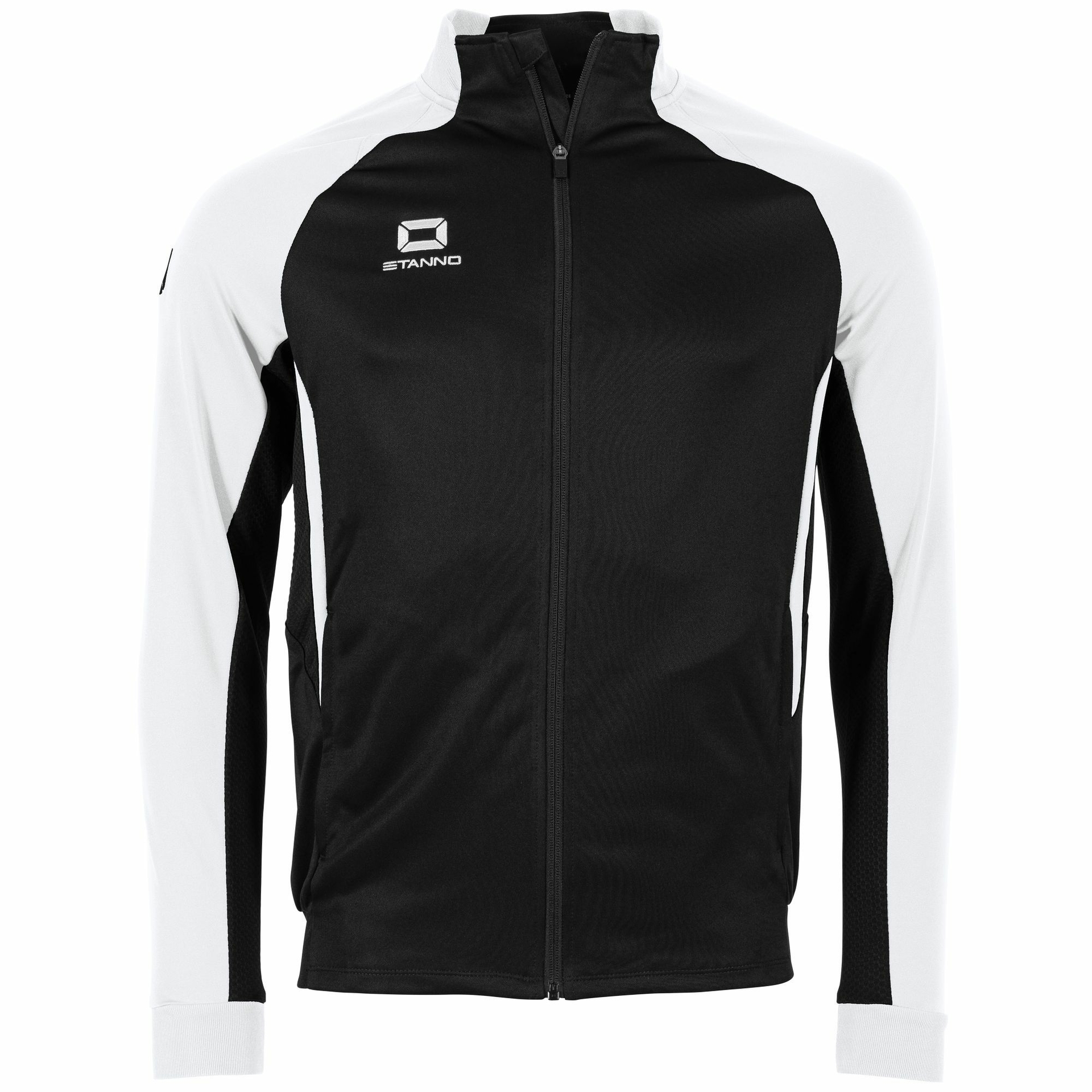Stanno Stadio Full Zip Top - zwart/wit, foto 3 van 6