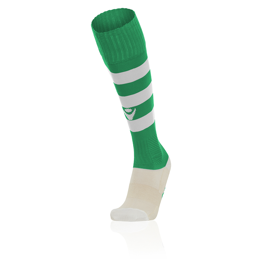 Macron Hoops sok - groen/wit