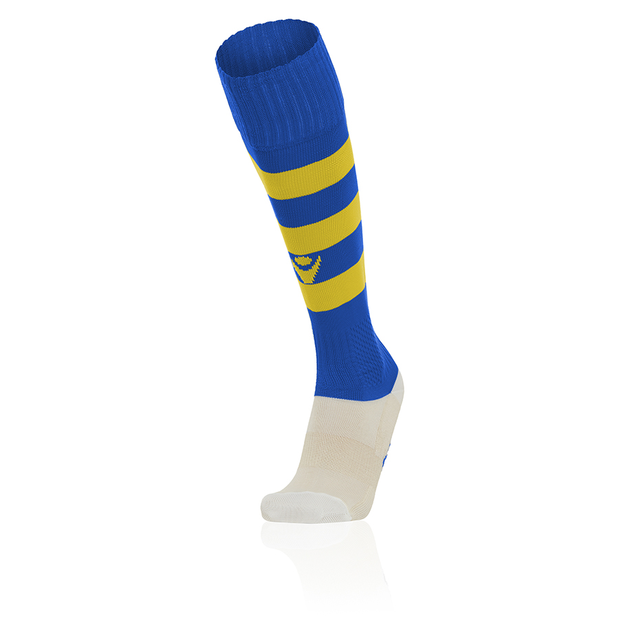 Macron Hoops sok - blauw/geel
