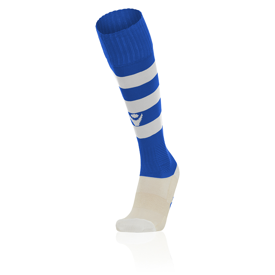 Macron Hoops sok - blauw/wit