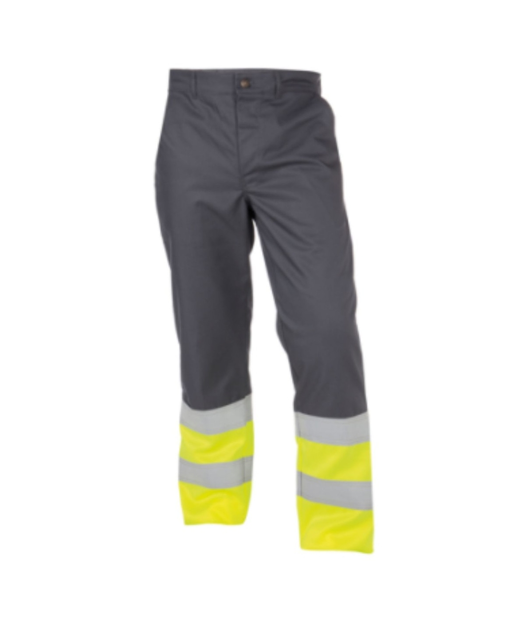 Zichtbaarheidsbroek Corona grijs/geel