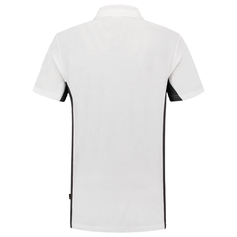 Tricorp Poloshirt Bicolor Borstzak - zwart/turquoise, foto 3 van 5