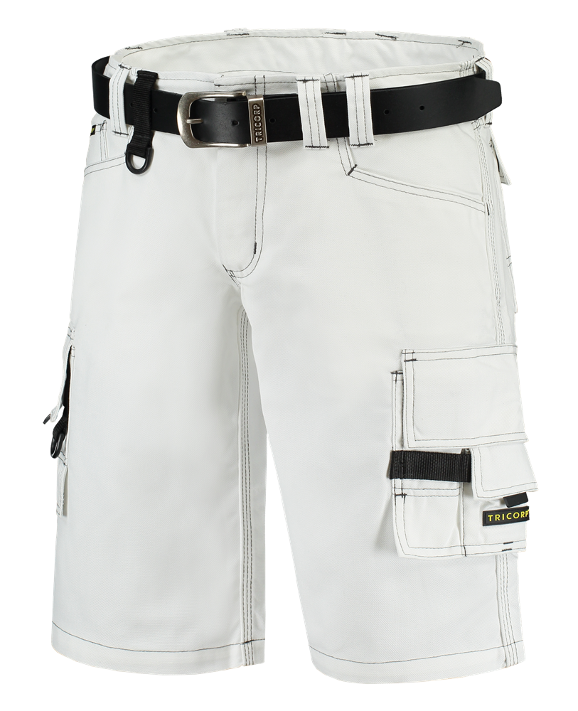 Tricorp Werkbroek Canvas Kort - wit