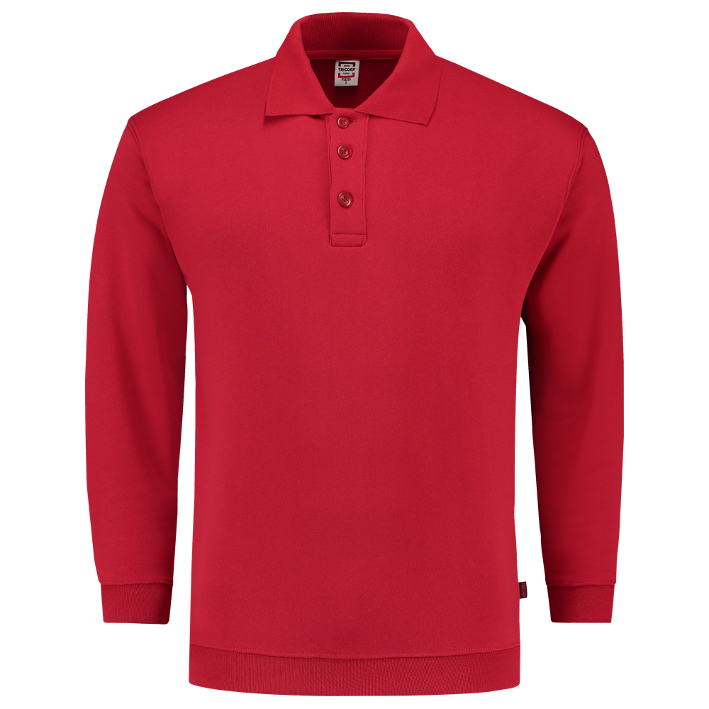 Tricorp Polosweater Boord - rood, foto 2 van 5