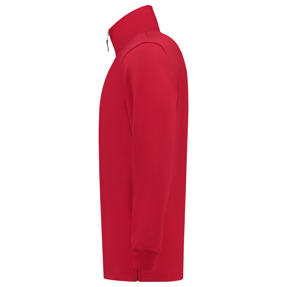 Tricorp Sweater Ritskraag - rood, foto 5 van 5