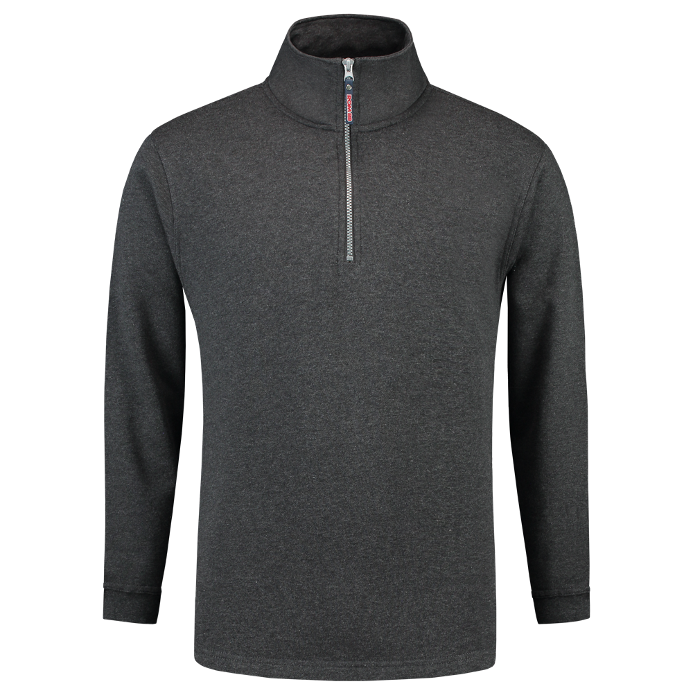 Tricorp Sweater Ritskraag - grijs, foto 2 van 5