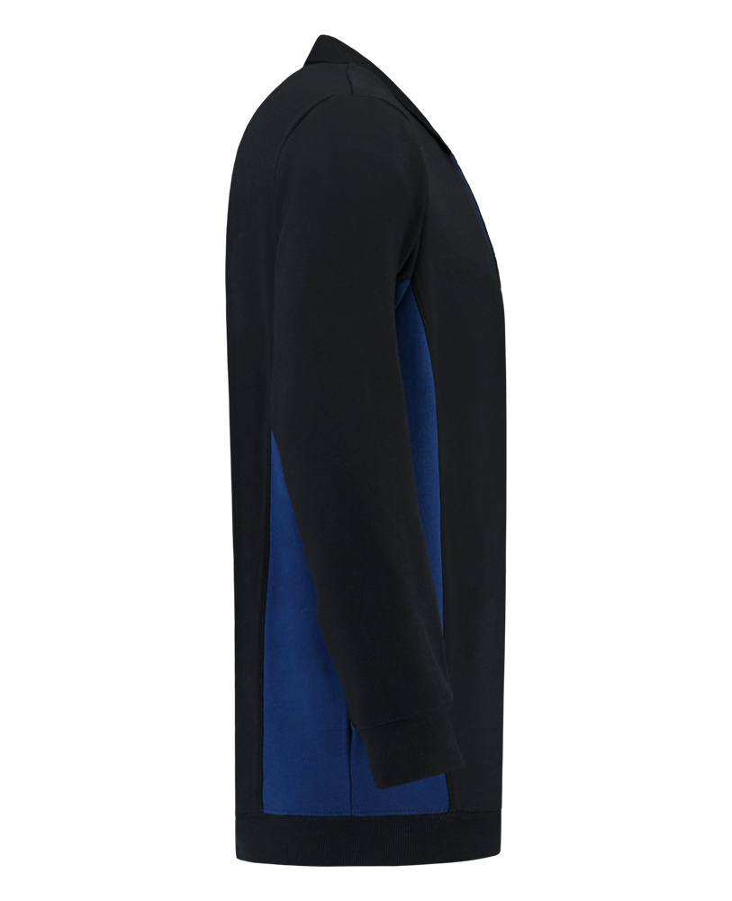 Tricorp Polosweater Bicolor Borstzak - navy/blauw, foto 4 van 5