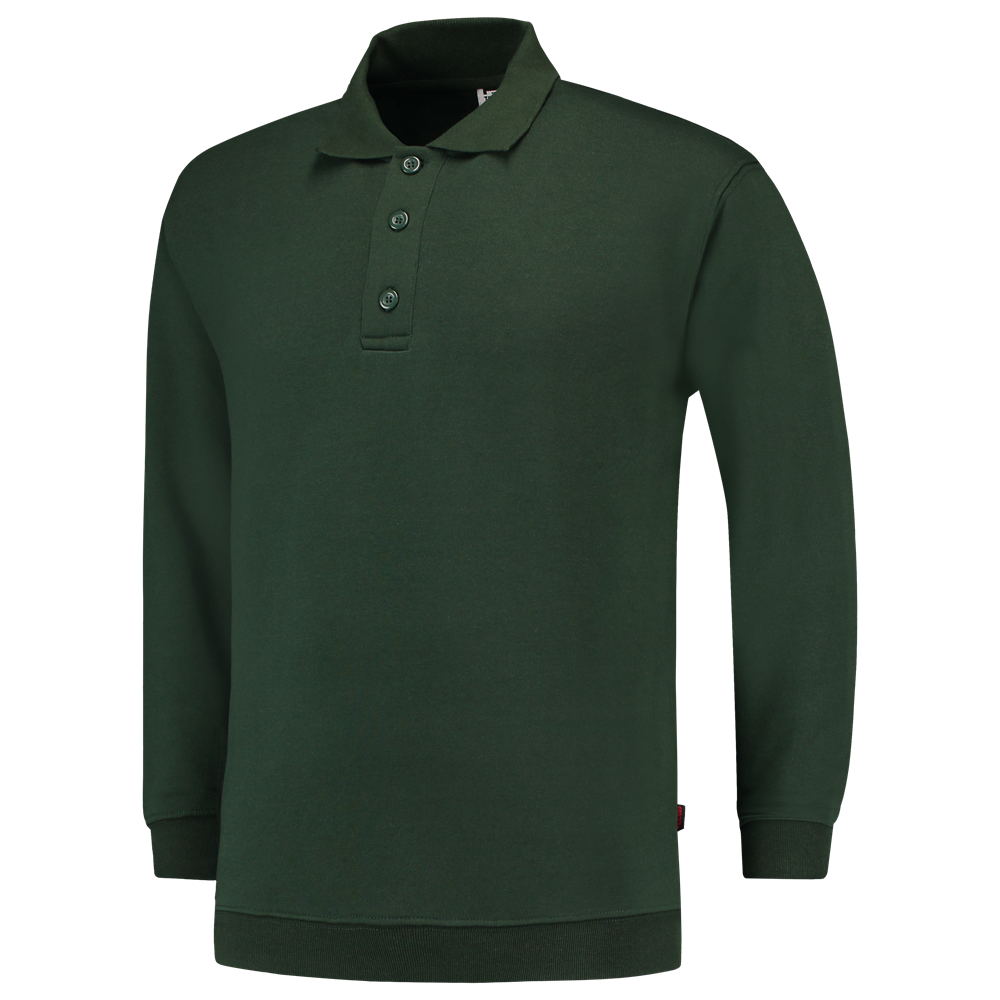 Tricorp Polosweater Boord - donkergroen