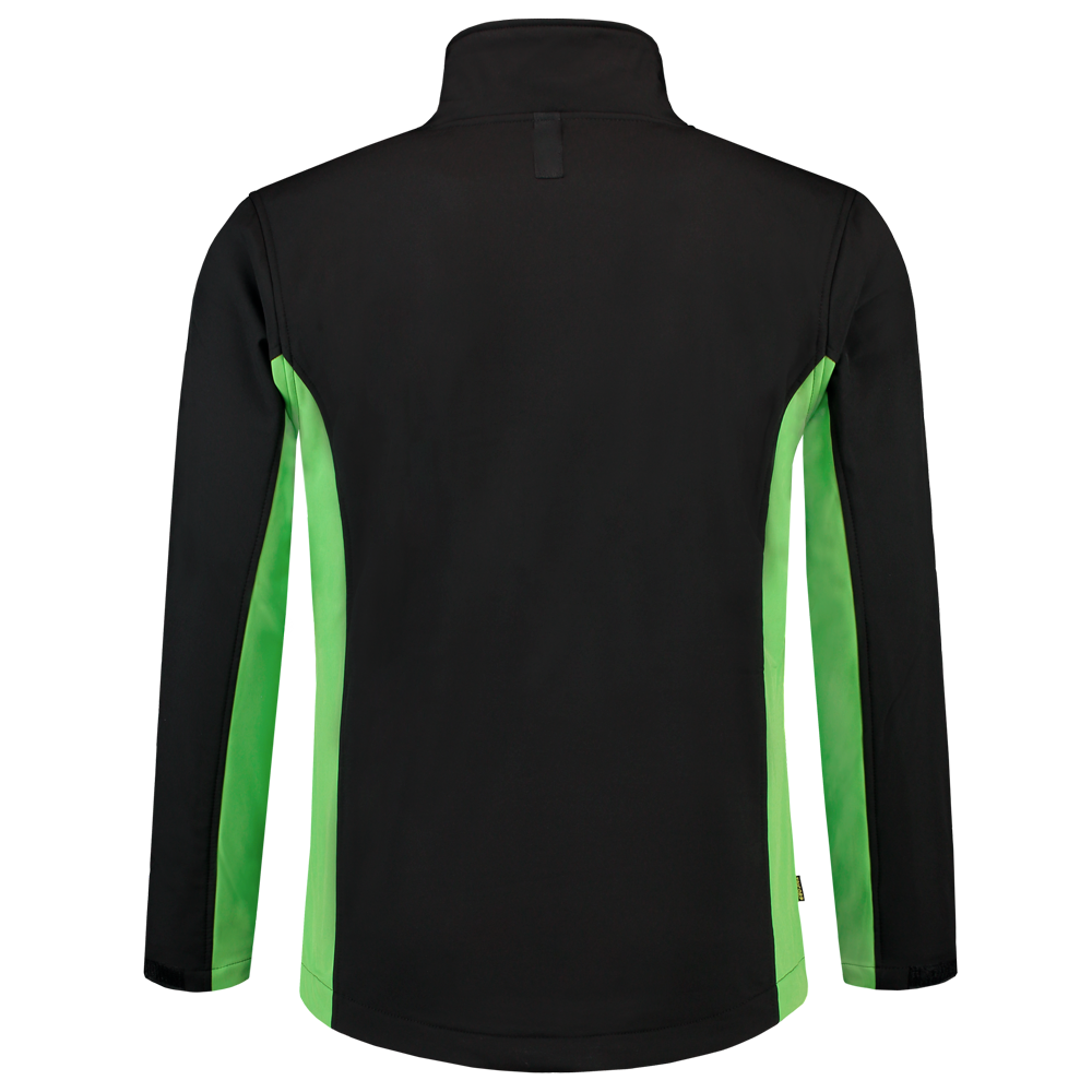 Tricorp Softshell Bicolor - zwart/turquoise, foto 3 van 5