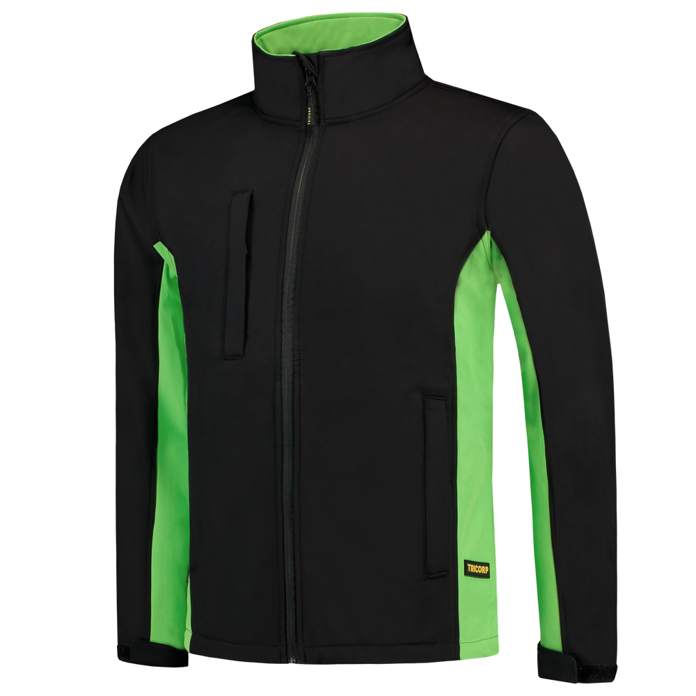 Tricorp Softshell Bicolor - zwart/turquoise