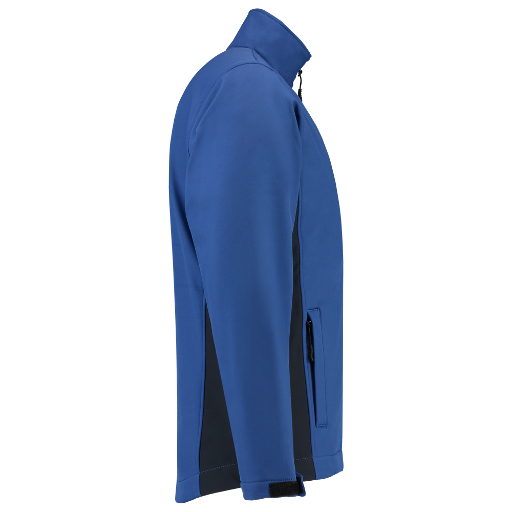 Tricorp Softshell Bicolor - blauw/navy, foto 4 van 5